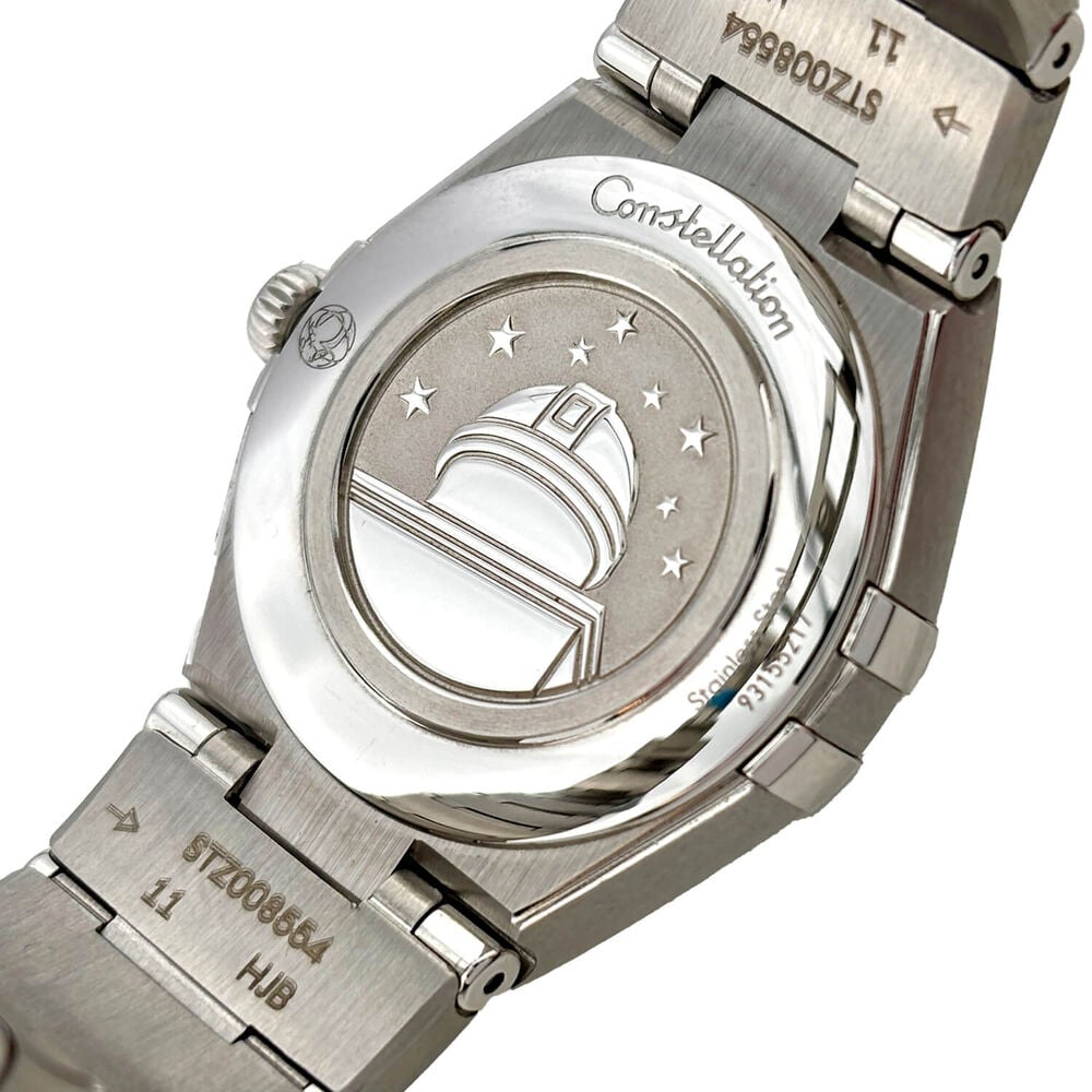 Pre-Owned OMEGA Constellation 28mm Dial Diamond & Pearl Bracelet Watch image number 3