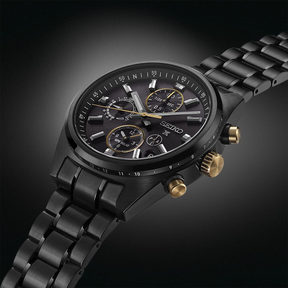 Seiko Prospex GPS Solar Chronograph Speedtimer Limited Edition 100th Anniversary 42mm Watch image number 2