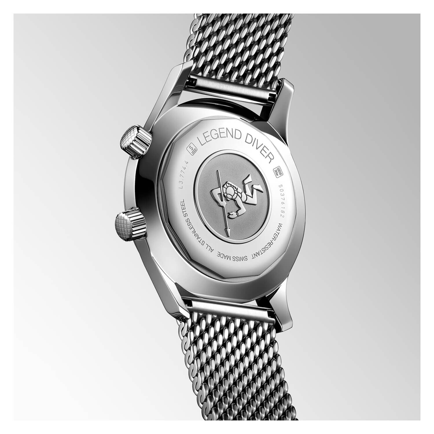 Longines legend diver armband hotsell