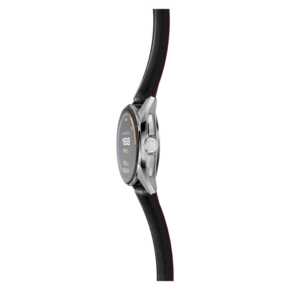 TAG Heuer Connected Calibre E4 42mm Touch Screen Black Rubber Strap Watch image number 5