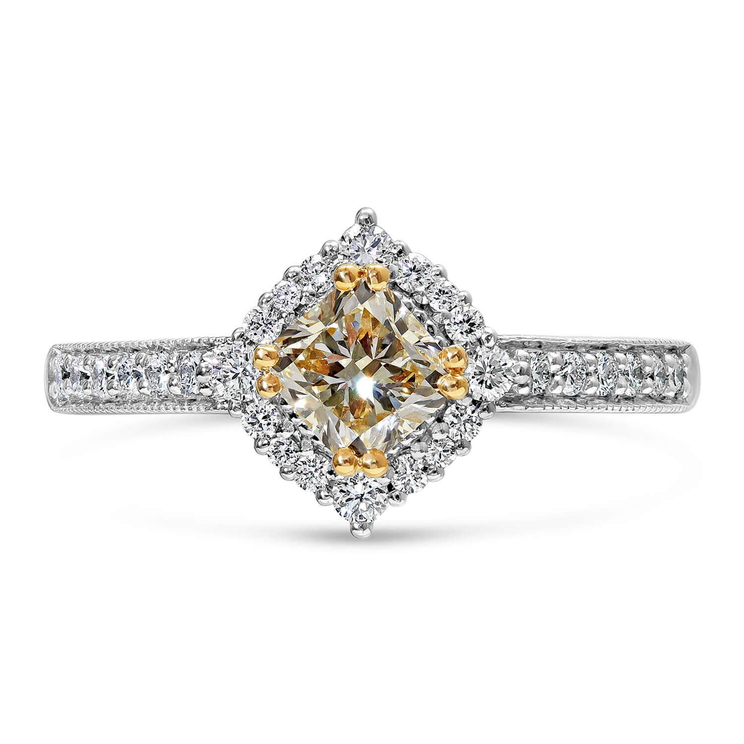 Northern Star 18ct White Gold 0.97ct Diamond Signature Ring