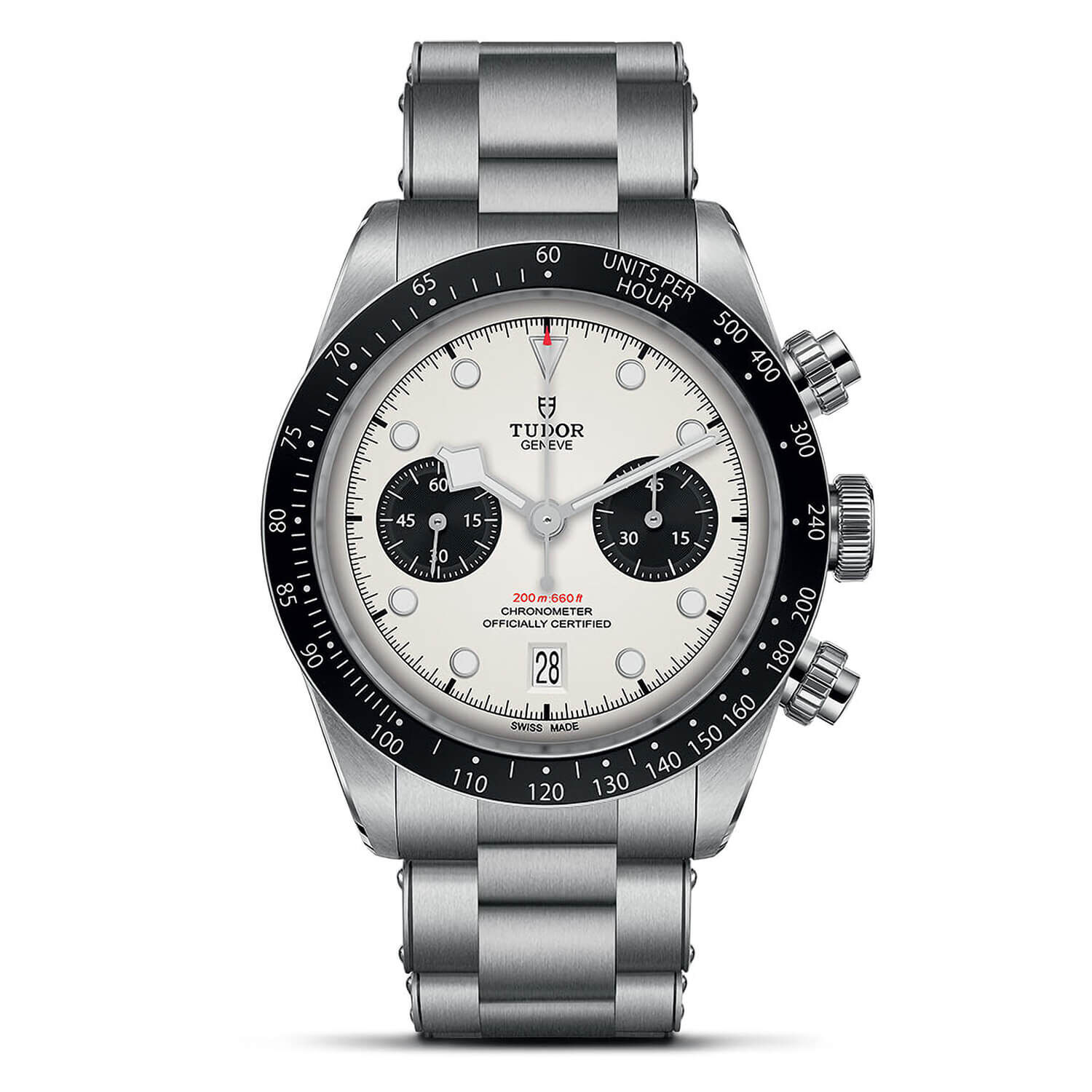 Tudor black on sale bay white dial