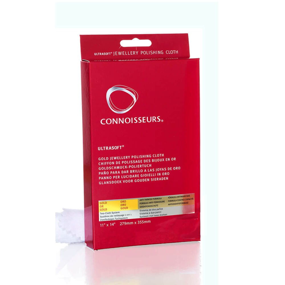 Connoisseurs UltraSoftÂ® Gold Jewellery Polishing Cloth image number 0