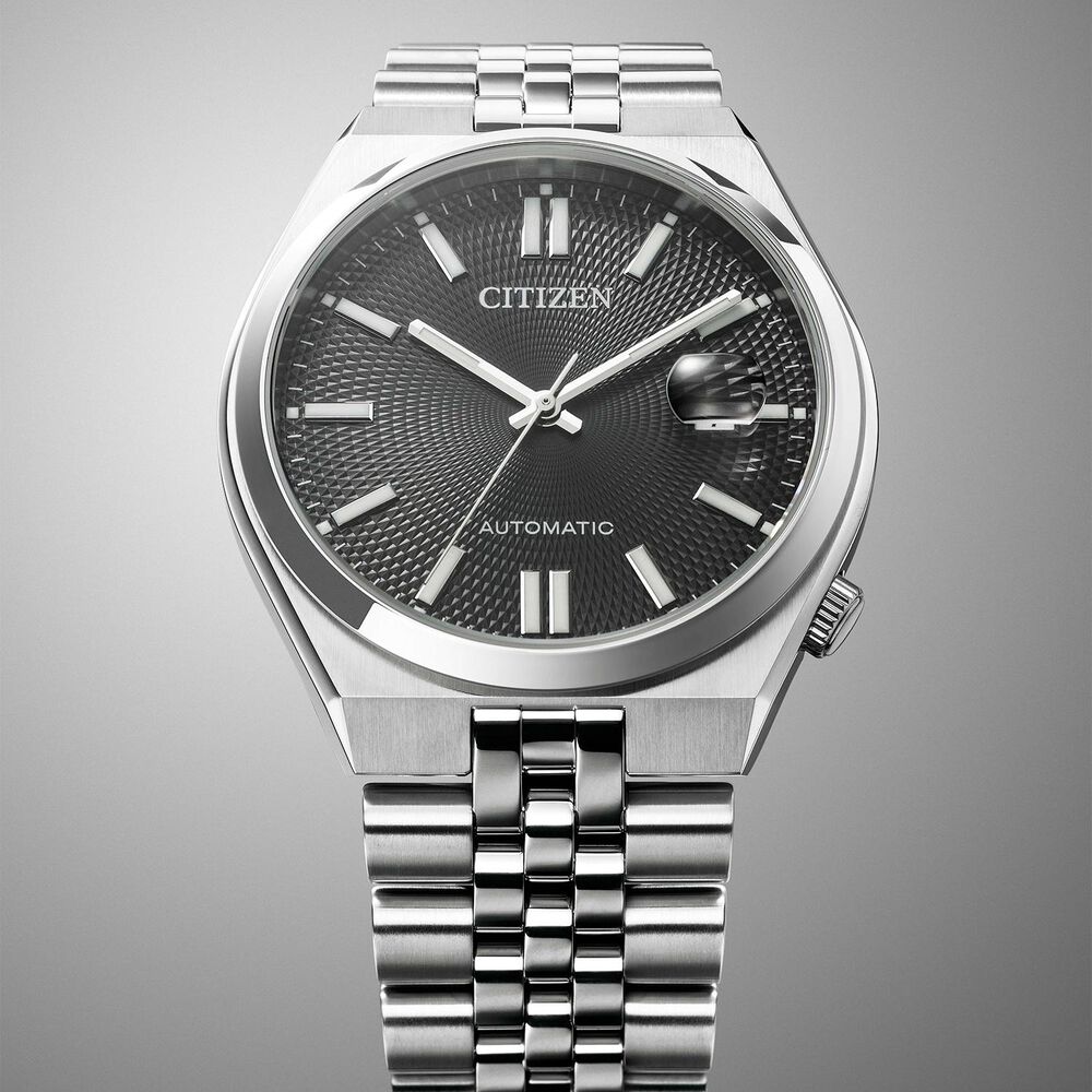 Citizen Tsuyosa 60 Automatic 40mm Black Dial Steel Bracelet Watch image number 5