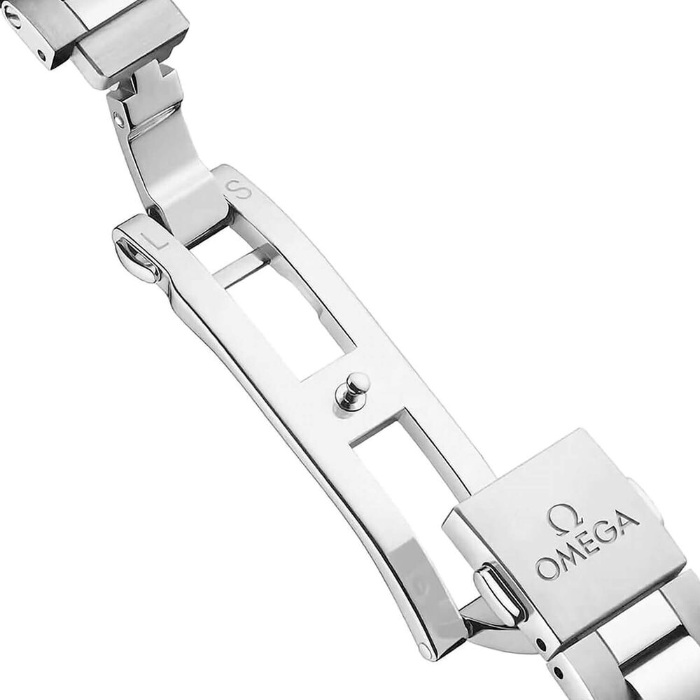 OMEGA Aqua Terra 150M 30mm Lavender Dial Steel Bracelet Watch image number 6