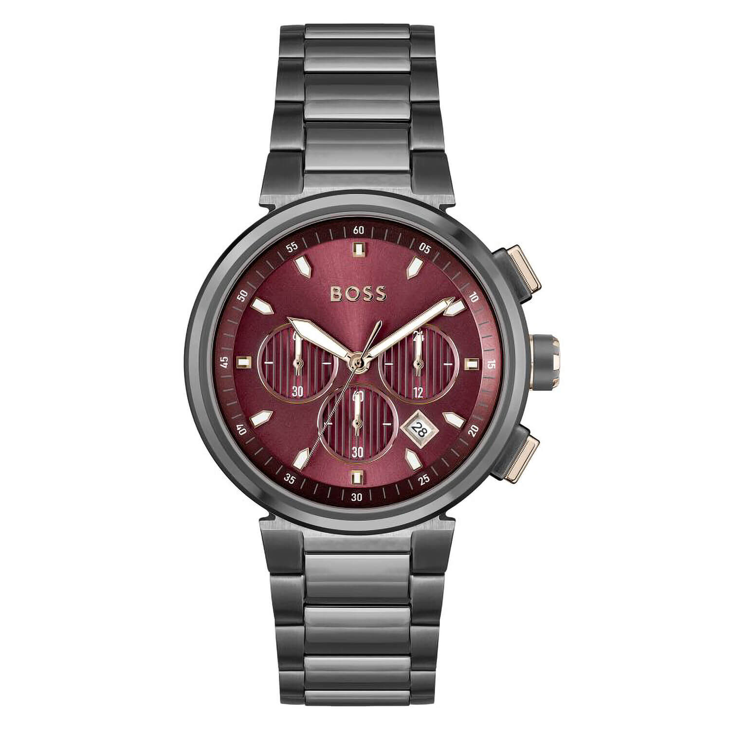 Burgundy sales mens watch
