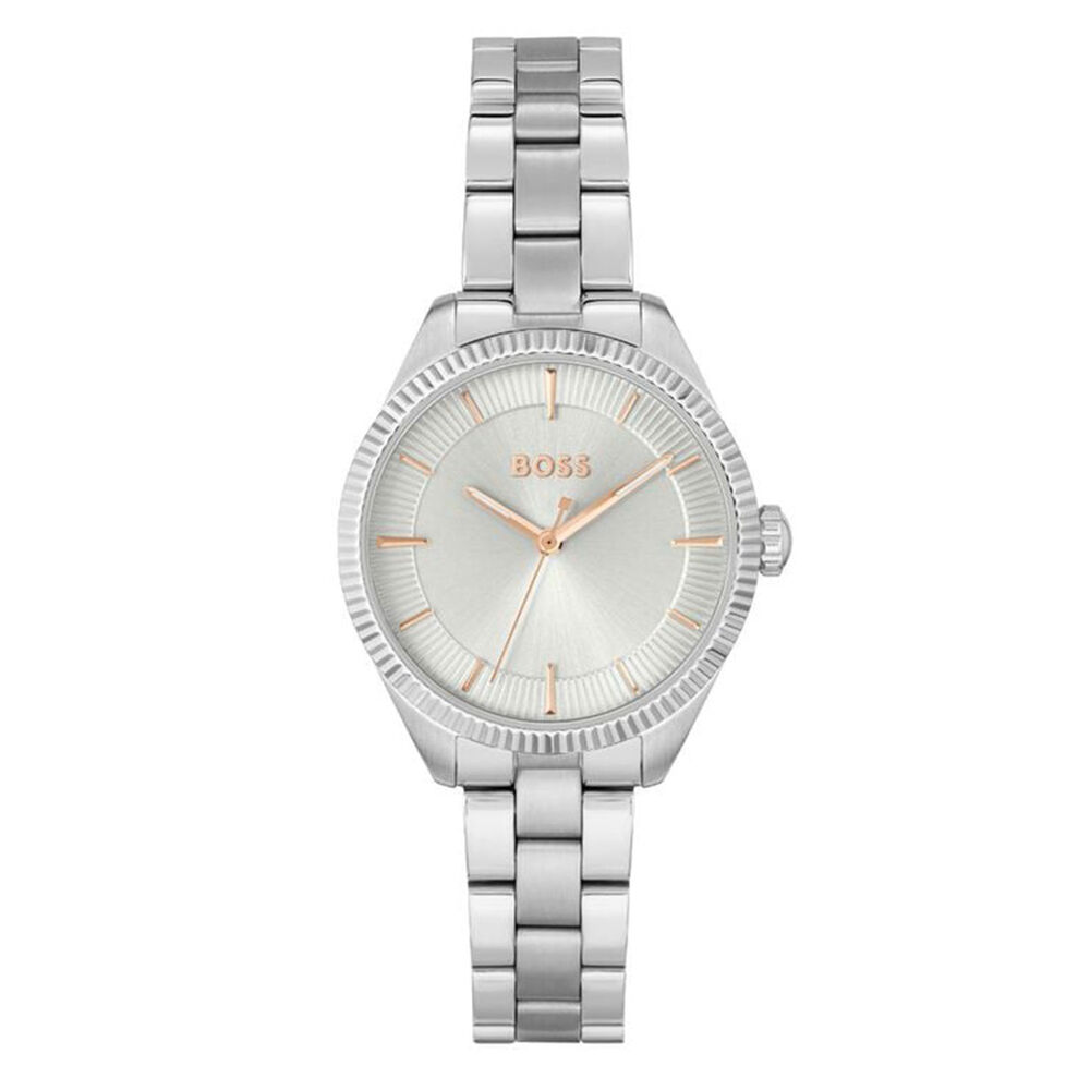 BOSS Sage 32mm Silver 3 Hand Dial Steel Case Watch