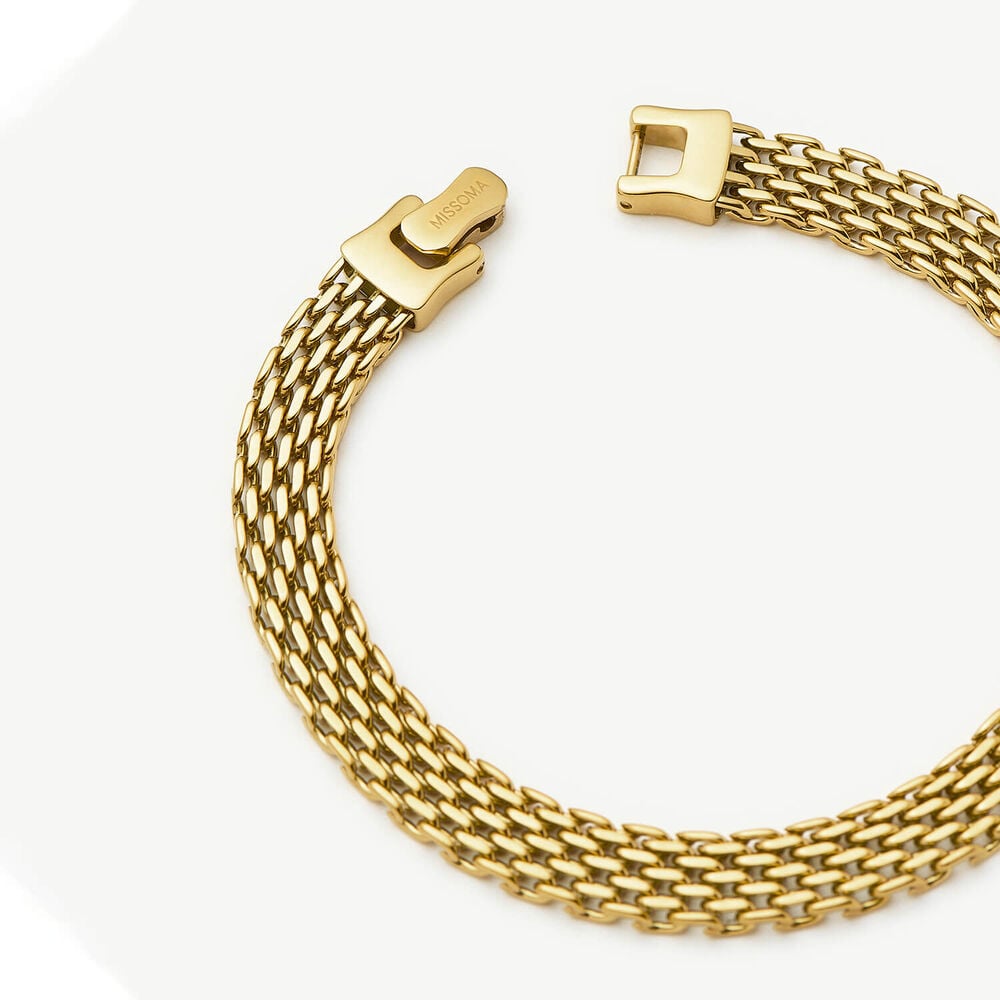 Missoma 18ct Gold Plated Steel Heirloom Chain Bracelet