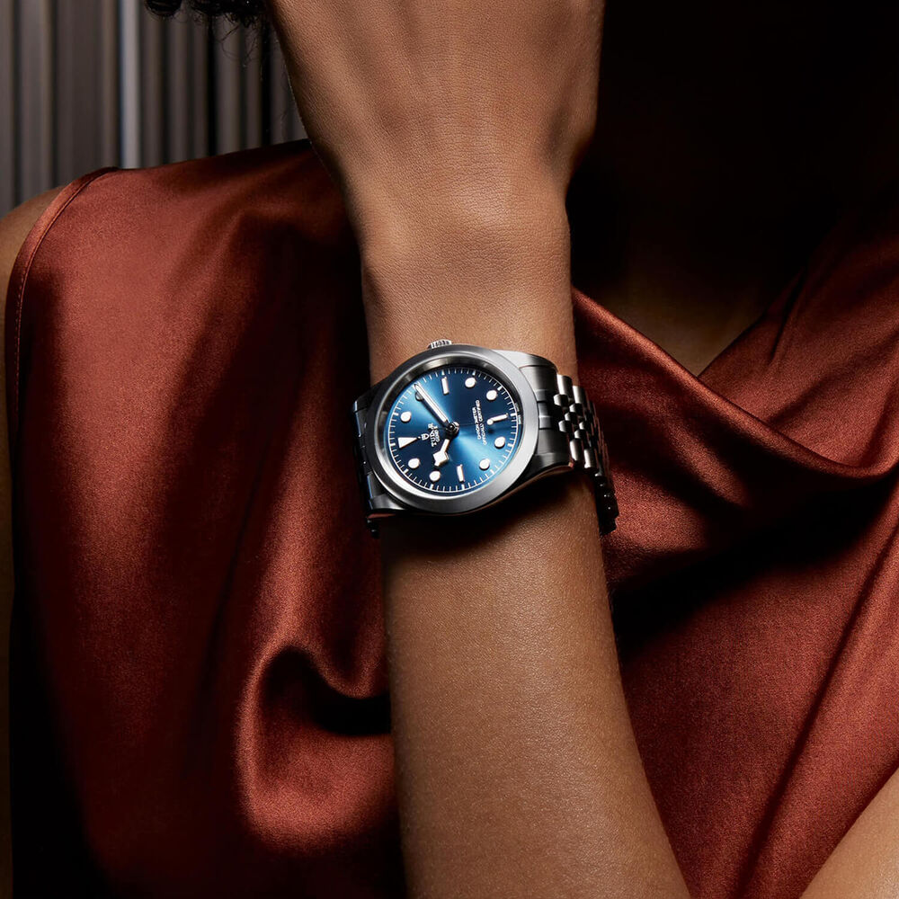 TUDOR Black Bay 39mm Blue Dial 5-Link Bracelet Watch