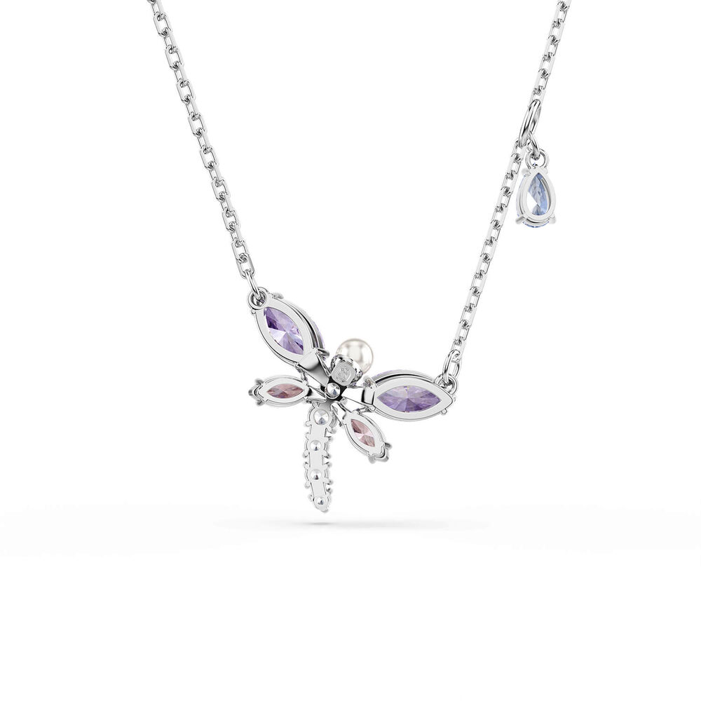 Swarovski x Ariana Grande Multicoloured Crystals & Cubic Zirconia Dragonfly Pendant