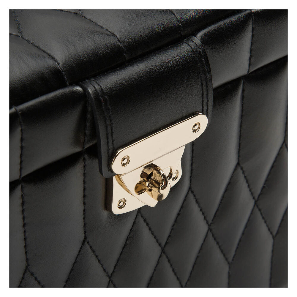 WOLF CAROLINE Black Medium Jewellery Case image number 5