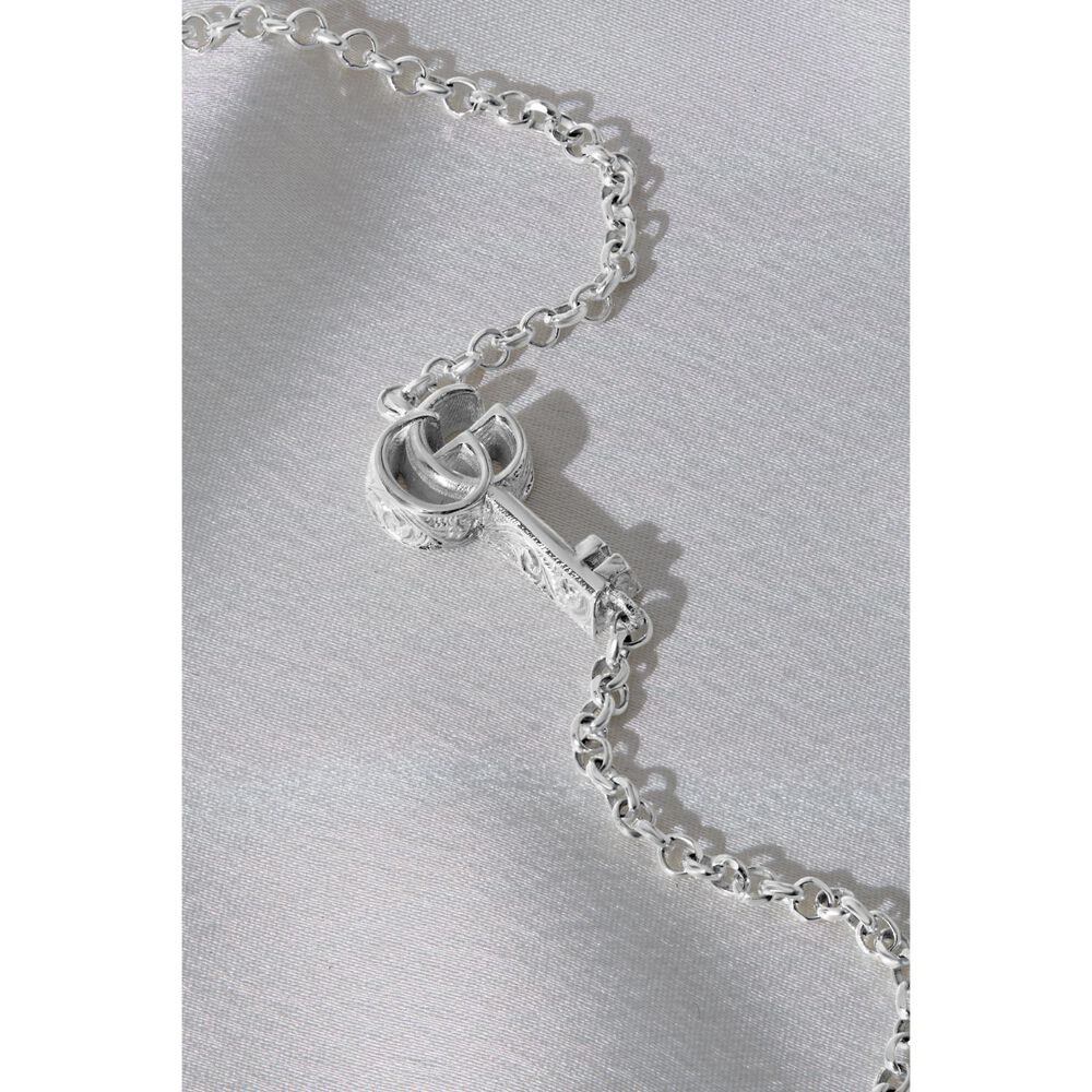 Gucci GG-Marmont Silver Key Bracelet image number 3