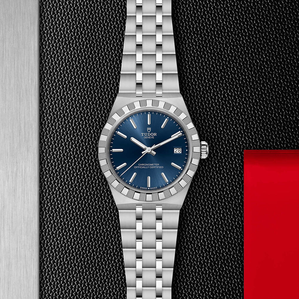 TUDOR Royal 36mm Blue Dial Stainless Steel Bracelet Watch