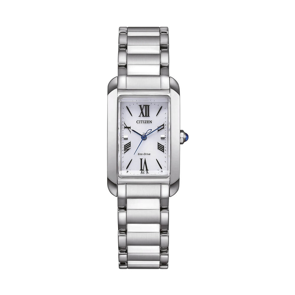 Citizen Bianca 19mm White Dial Stainless Steel Bracelet Watch