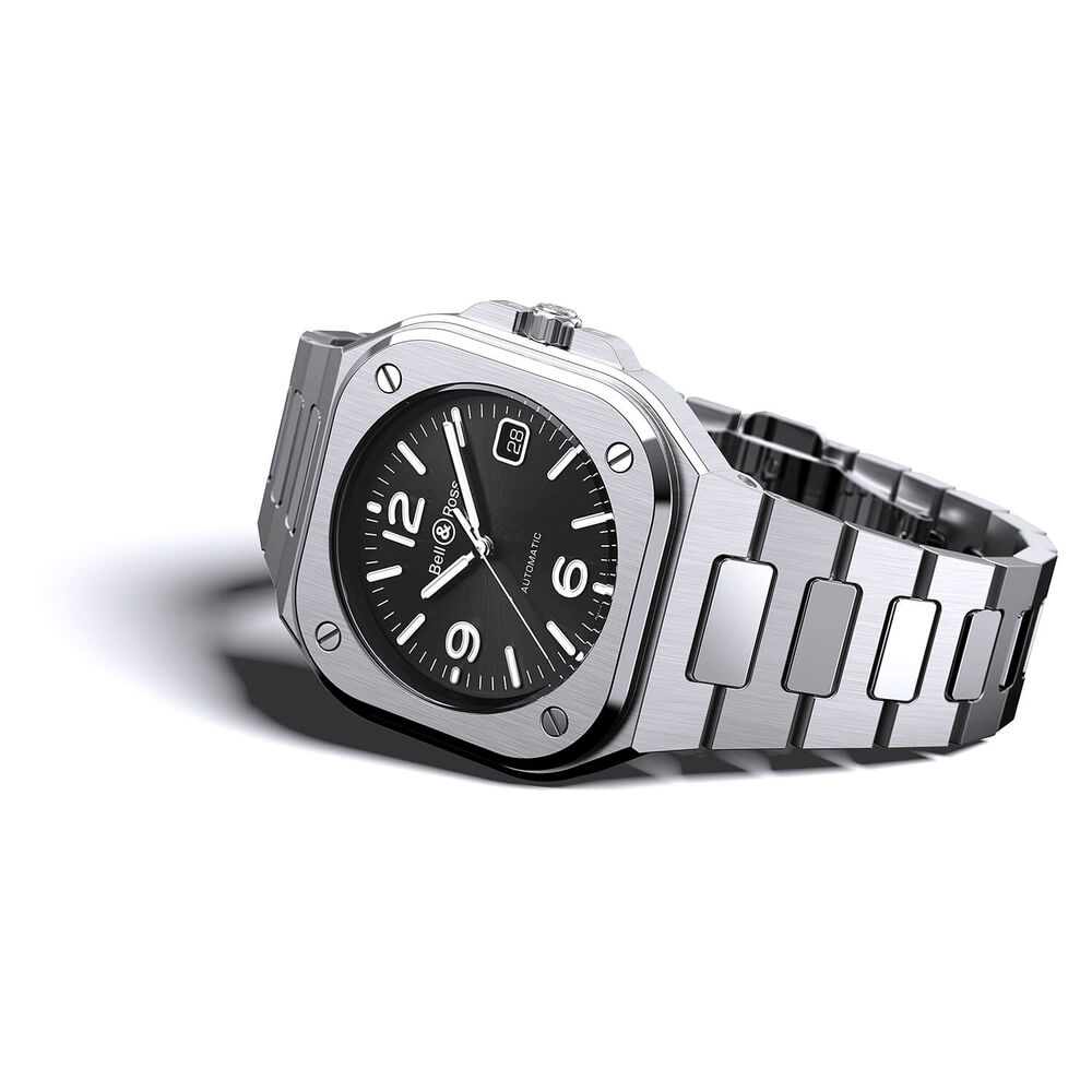 Bell & Ross Automatic BR05 Black & Steel Watch image number 1