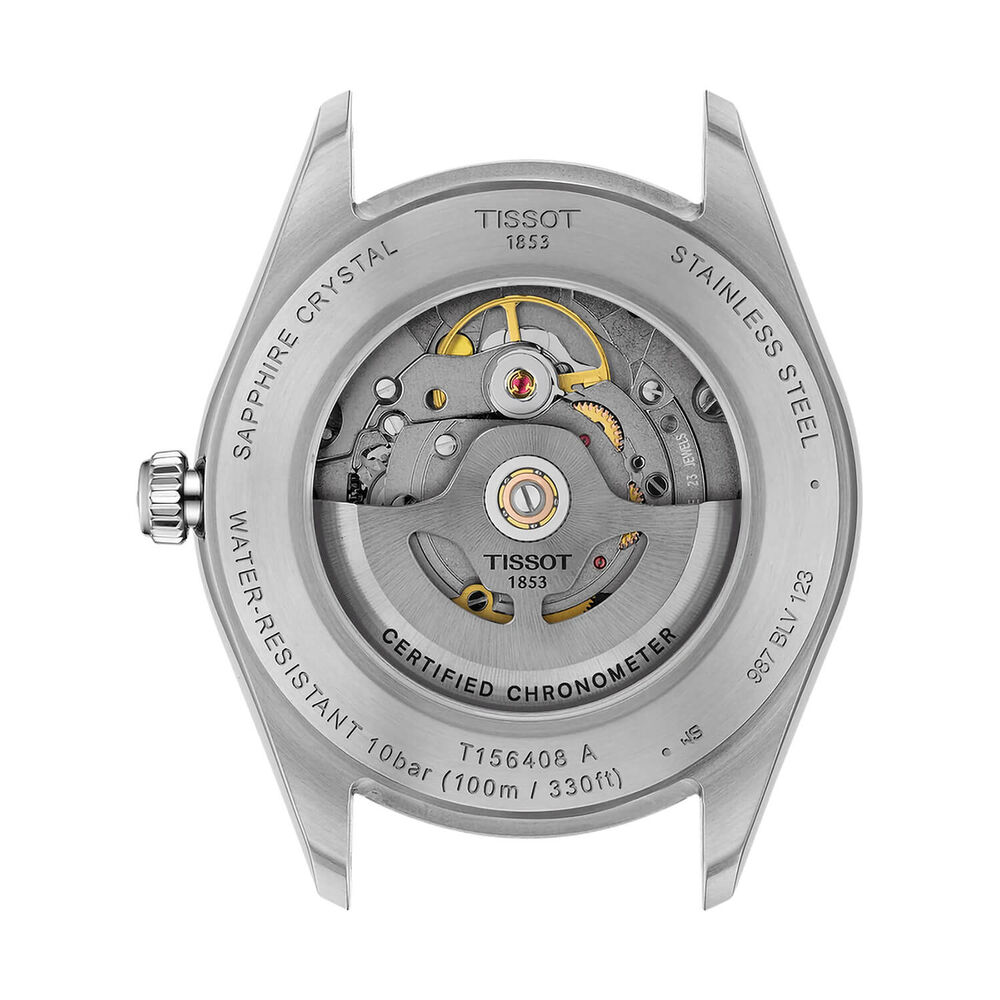 Tissot Ballade 39mm Silver Dial Steel Bracelet Watch image number 2