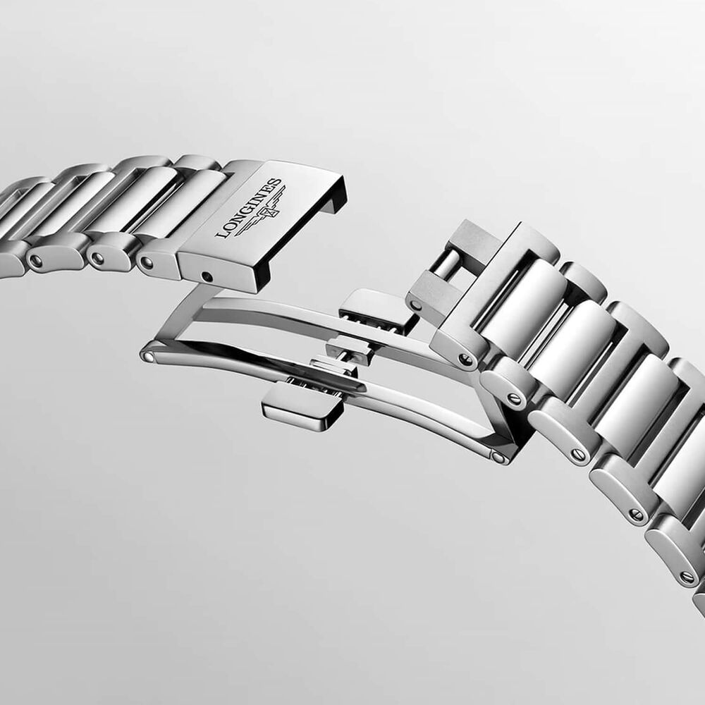 Longines Conquest Chrono Ski Edition 42mm Anthracite Dial Steel Bracelet Watch image number 7