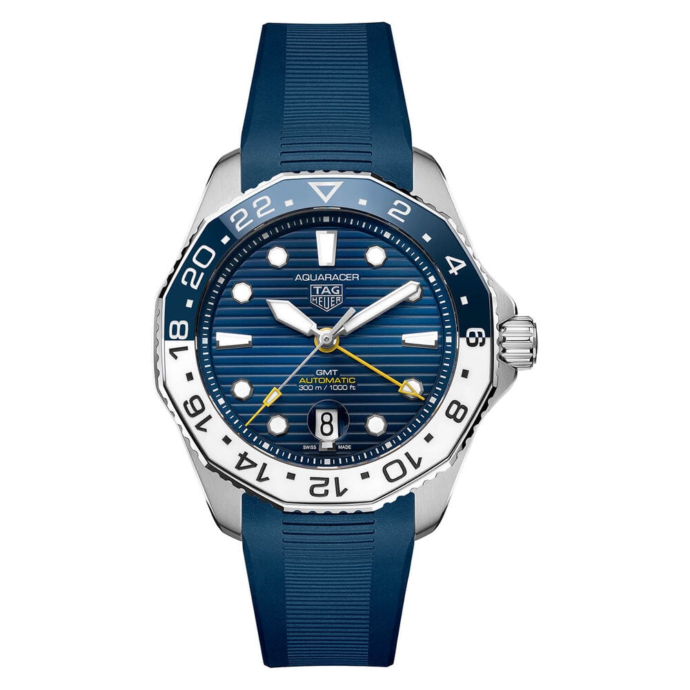 TAG Heuer Aquaracer PRO 300 43mm Blue Dial Strap Watch image number 0