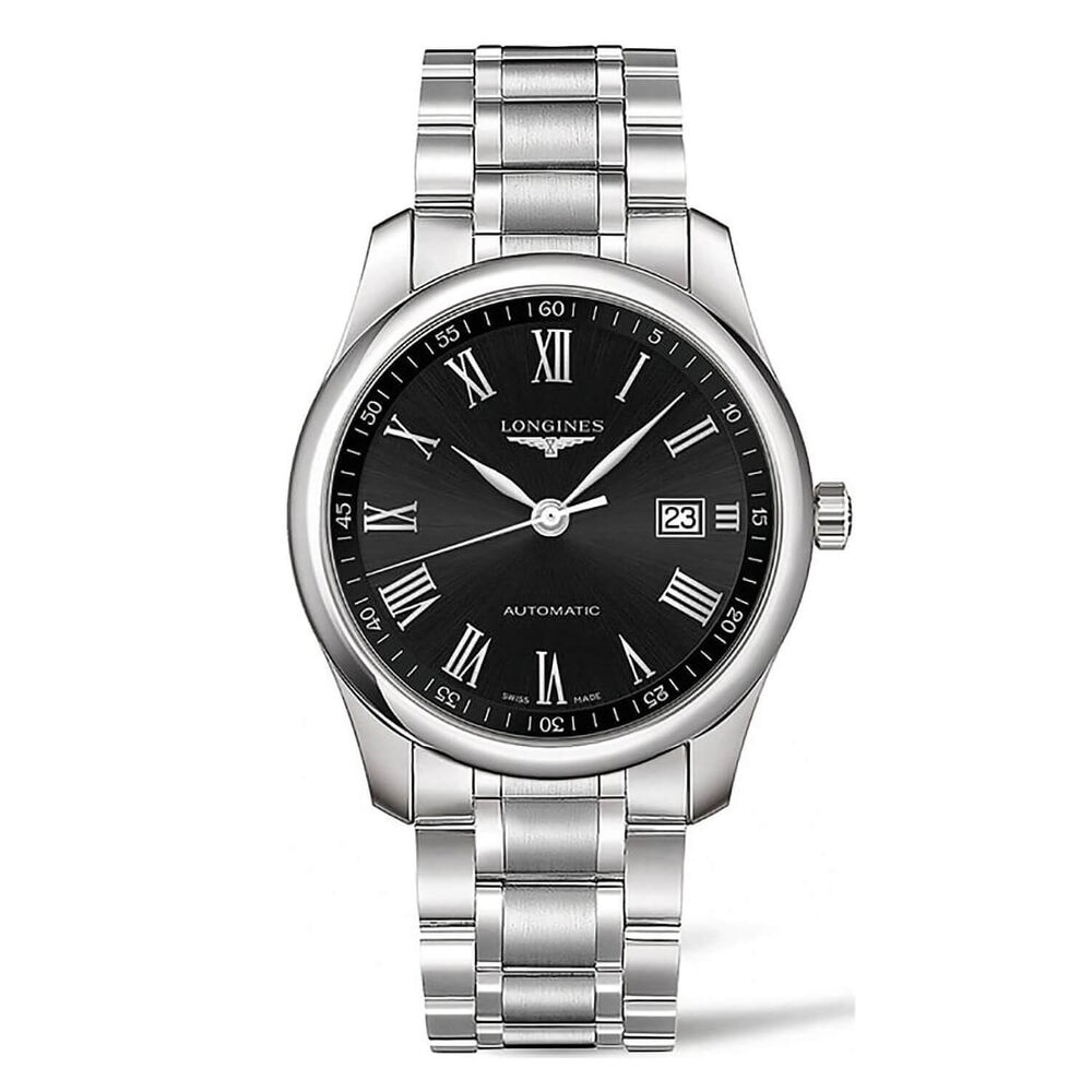 Longines Master Collection 40mm Automatic Black Dial Watch image number 0