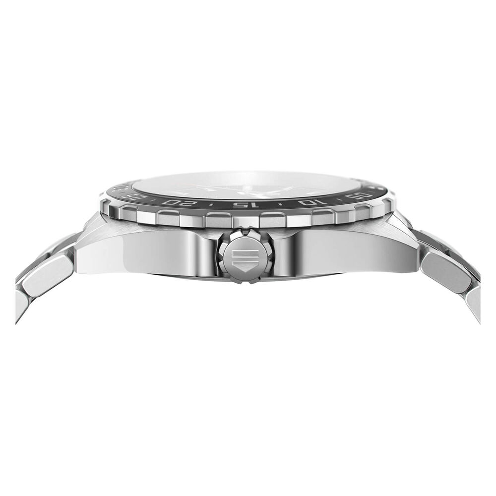 TAG Heuer Formula 1 Date 43mm Black Dial Ceramic & Stainless Steel Bracelet Watch image number 1