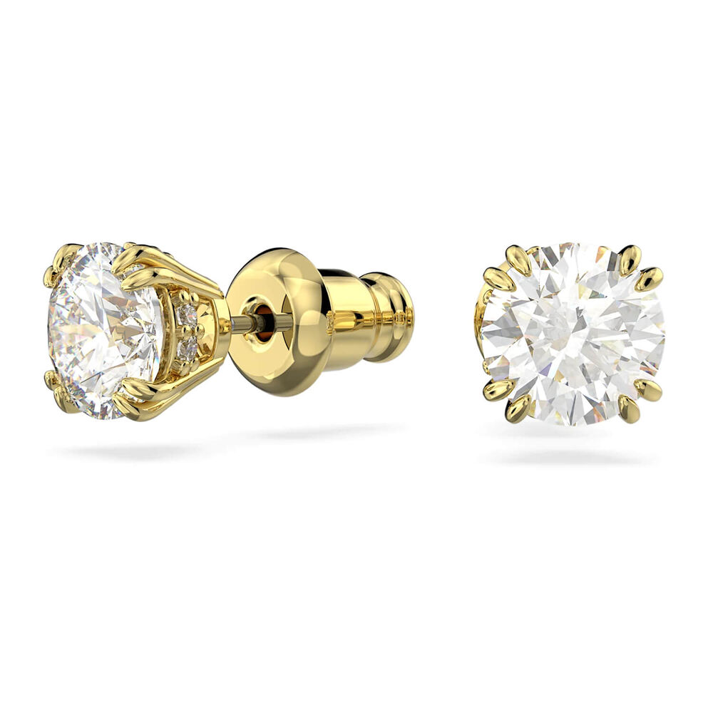 Swarovski Constella Round Cut Stud Earrings