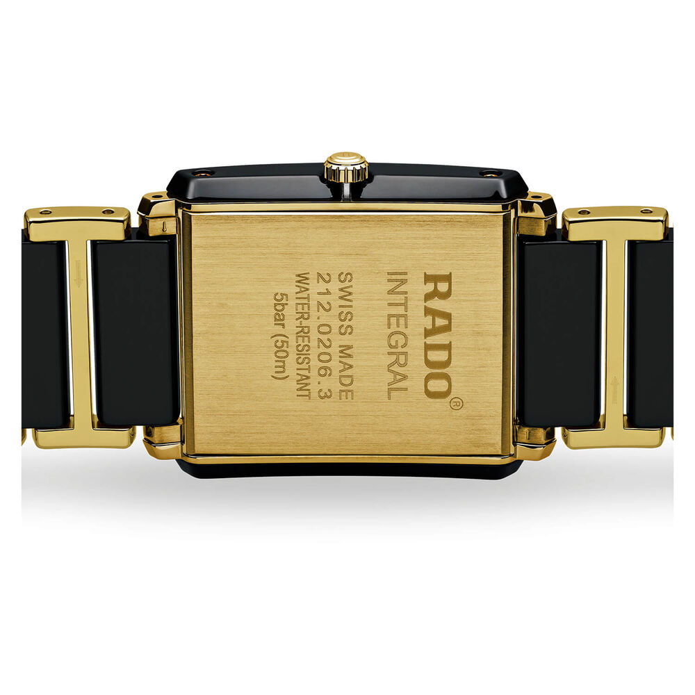 Rado Integral Diamonds 31mm Black Dial Ceramic Bracelet Watch image number 3