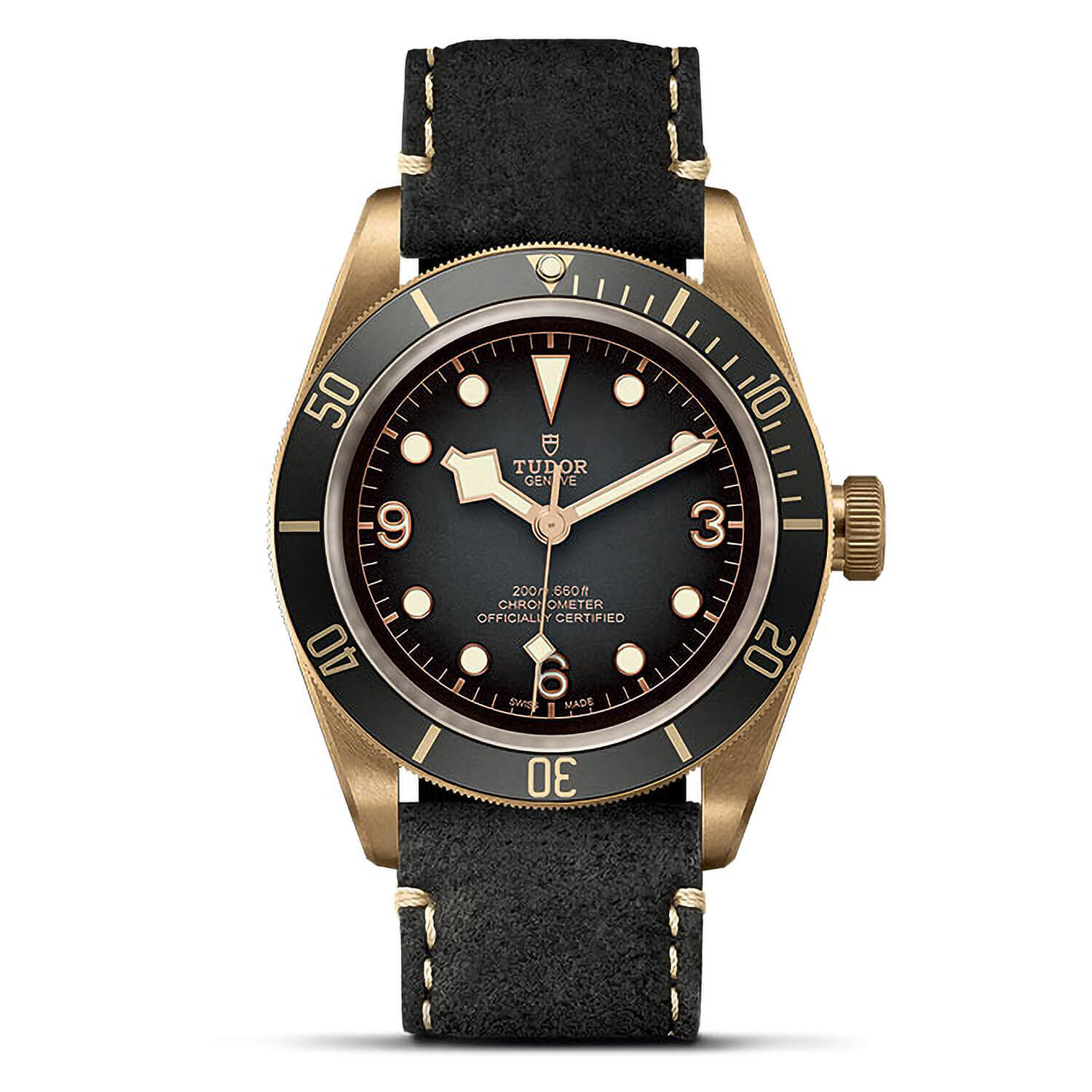 TUDOR Black Bay Bronze Swiss Dive 43mm Mens Watch at Fraser Hart