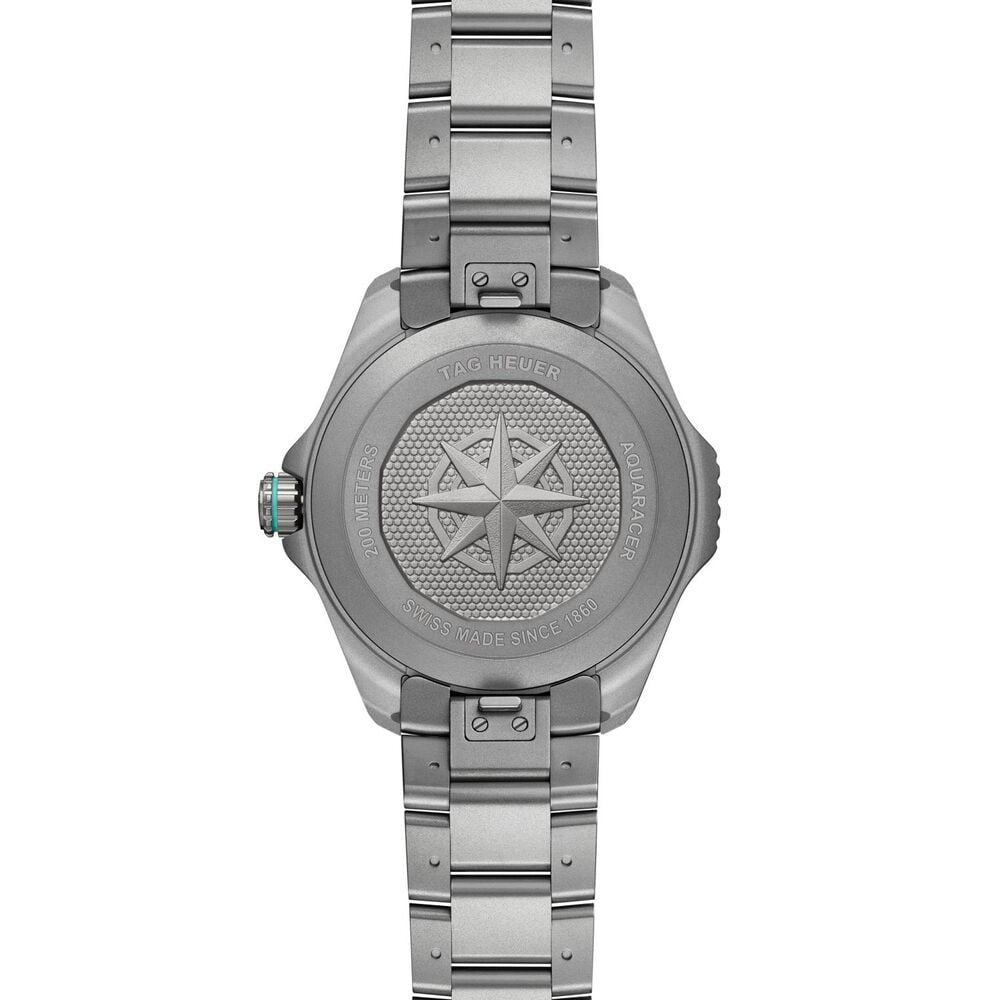 TAG Heuer Aquaracer Professional Solargraph 200 40mm Black Dial Titanium Bracelet Watch