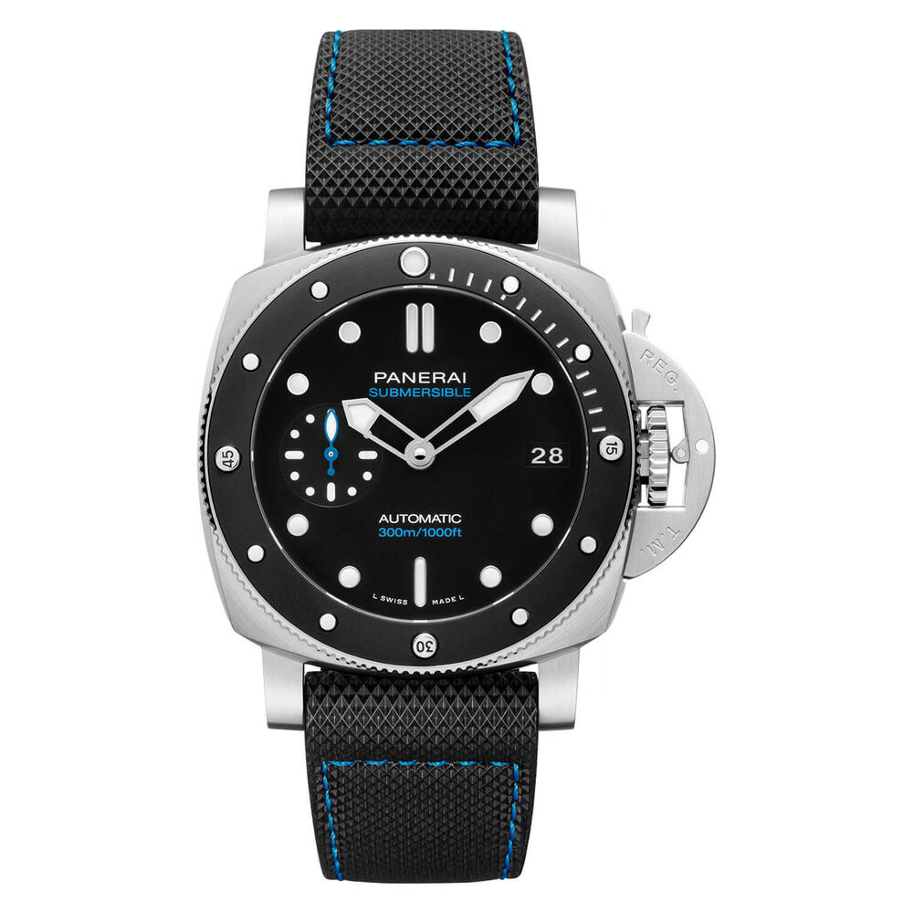 Panerai Submersible 42mm Black Dial Watch