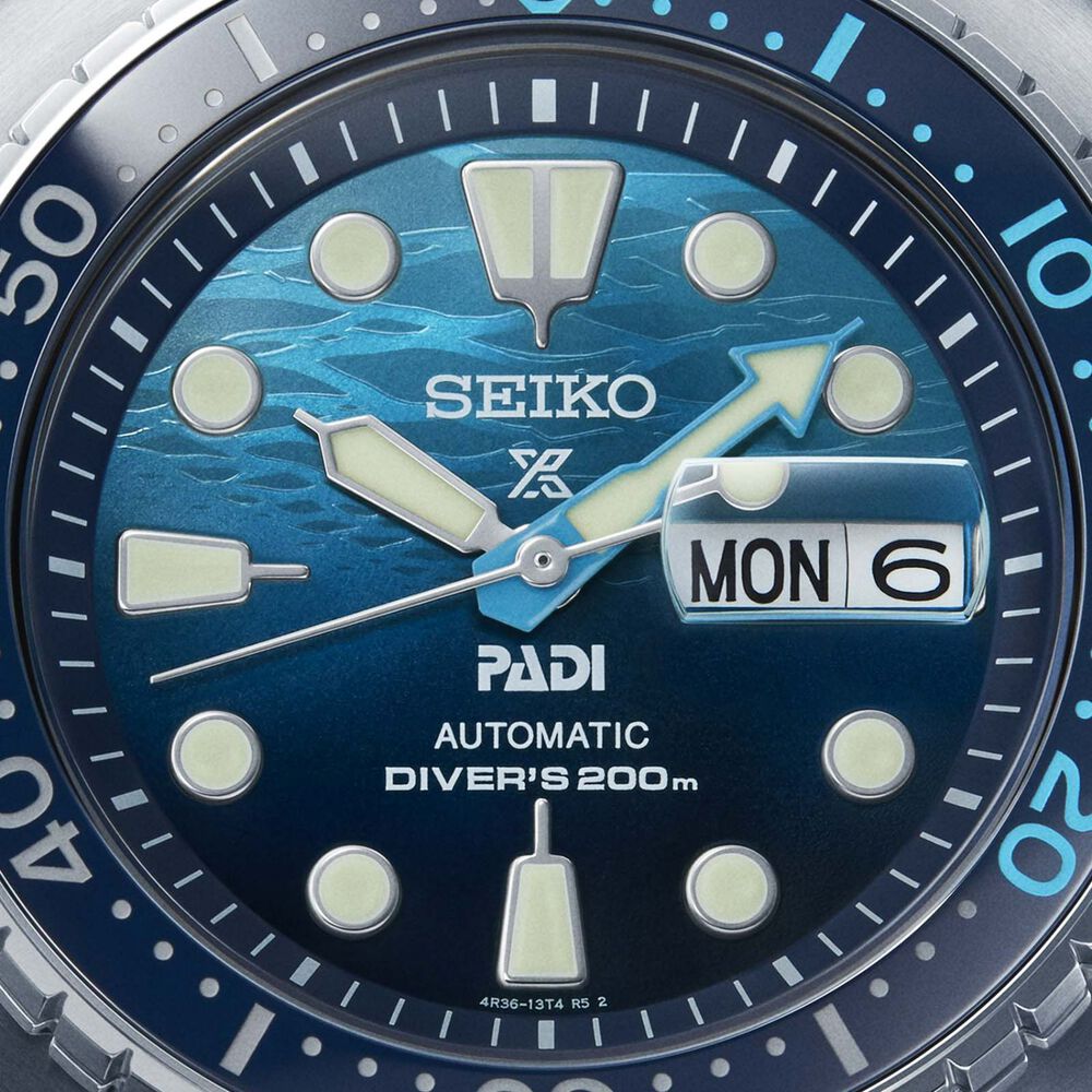 Seiko Prospex Great Blue King Turtle Scuba PADI Special Edition Watch