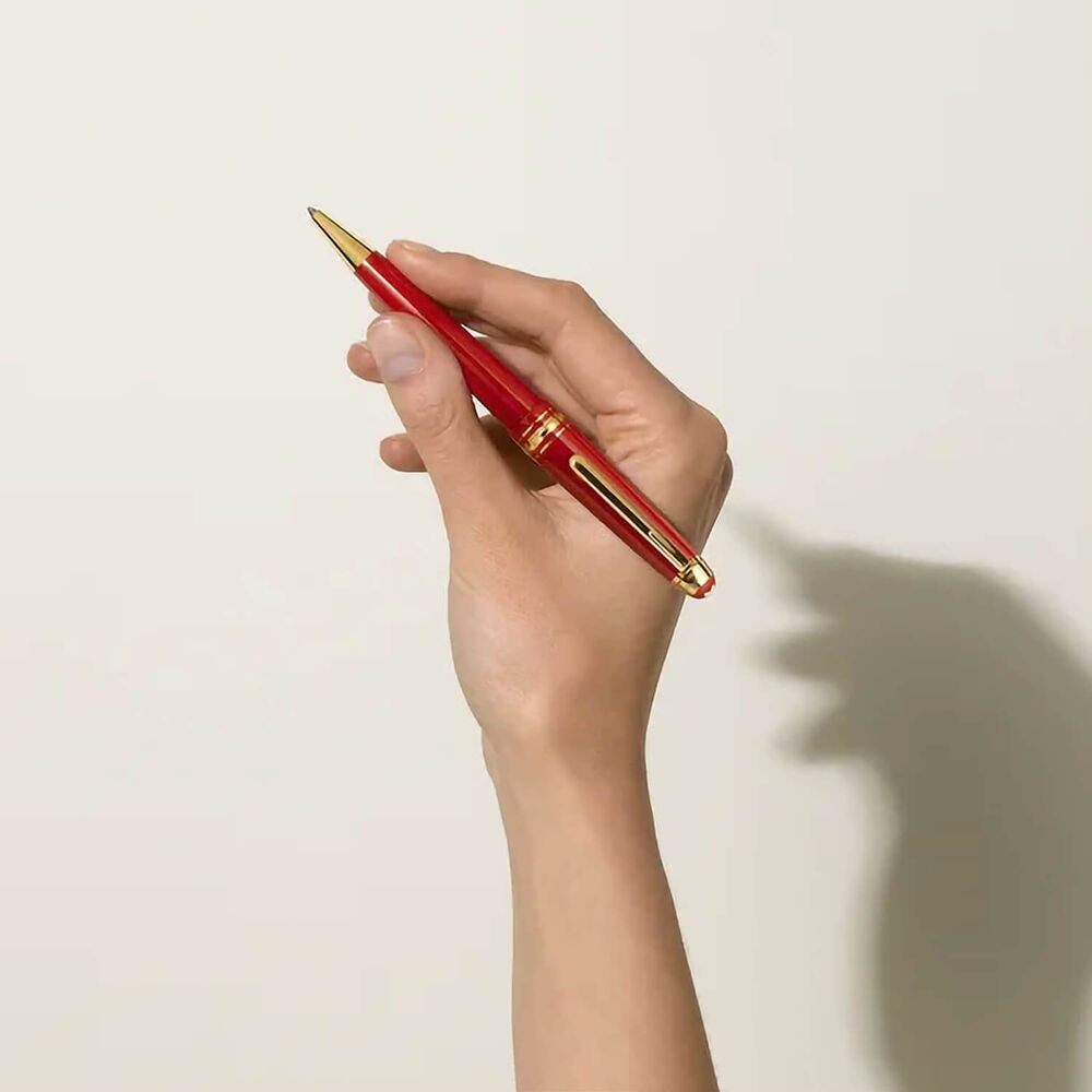 Montblanc Meisterstück x Olympic Heritage Paris 1924 Midsize Red Ballpoint Pen