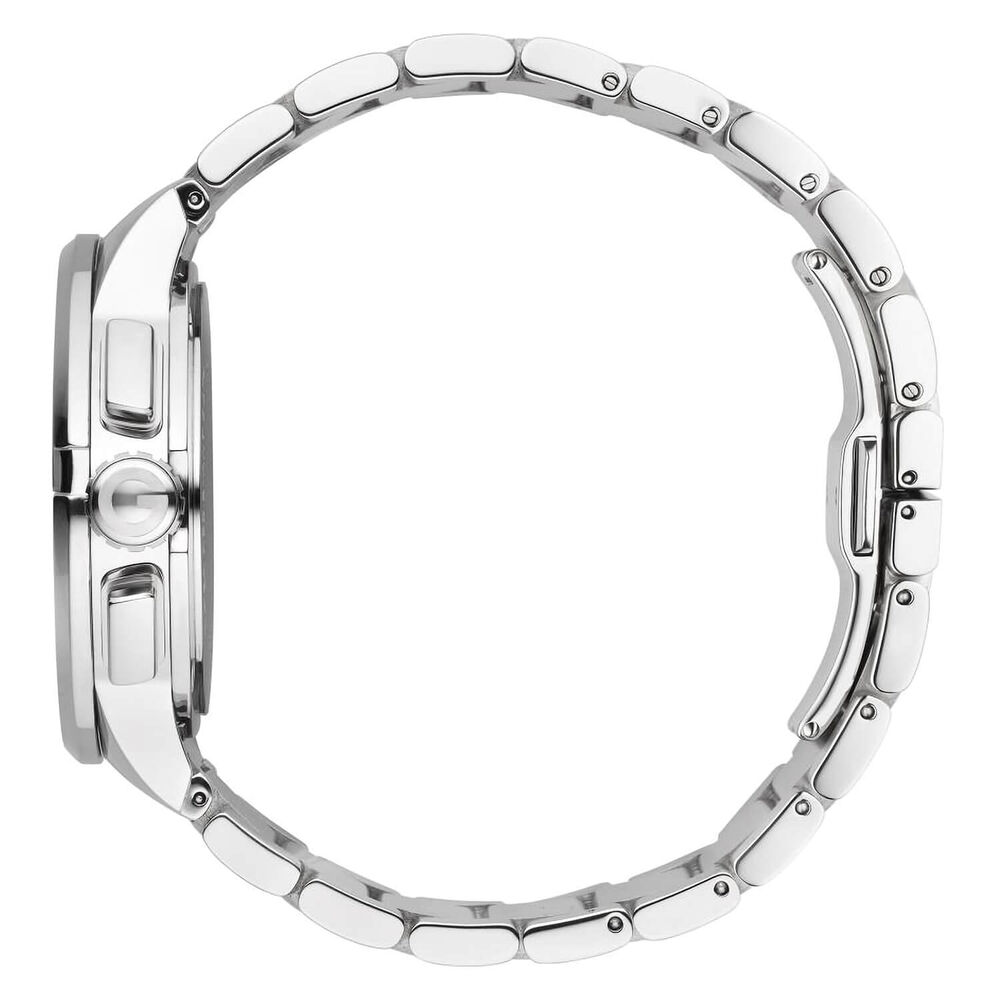 Gucci G-Chrono 44mm Black Dial Steel Case Bracelet Watch