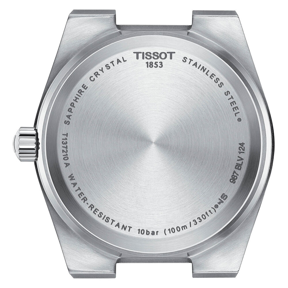 Tissot PRX 35mm Dark Blue Dial Steel Bracelet Watch image number 1