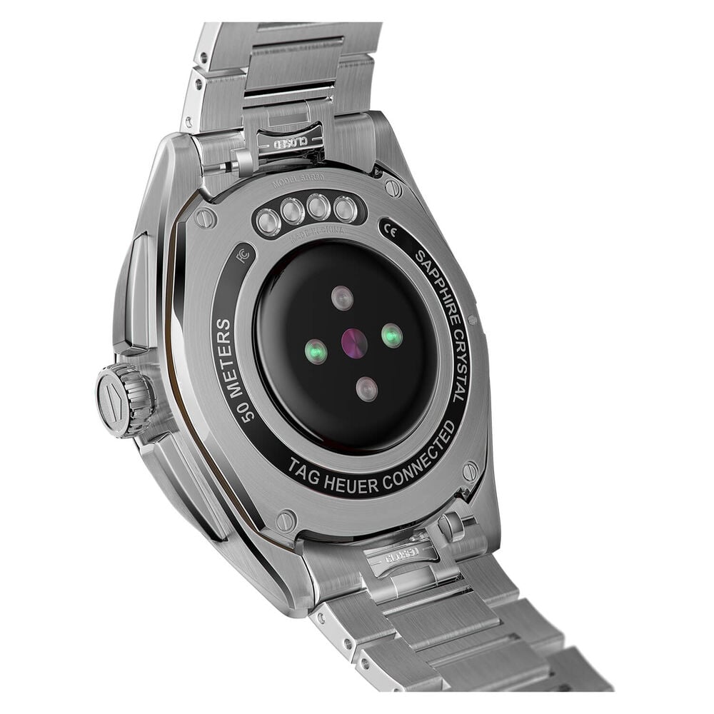 TAG Heuer Connected Calibre E4 42mm Dial Touch Screen Steel Bracelet Watch image number 4