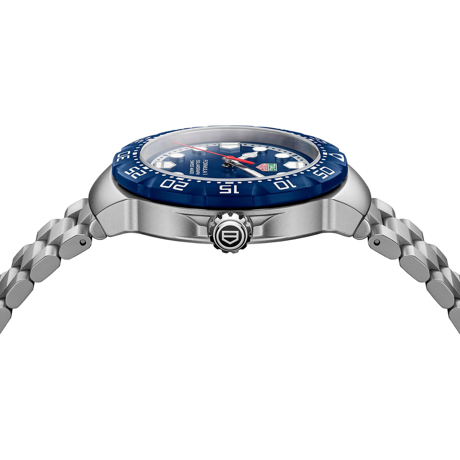 TAG Heuer Formula 1 Solargraph 38mm Blue Dial & Bezel Watch