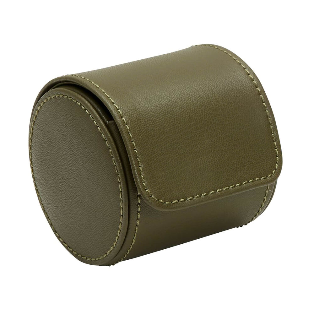 WOLF Earth Olive Single Watch Roll
