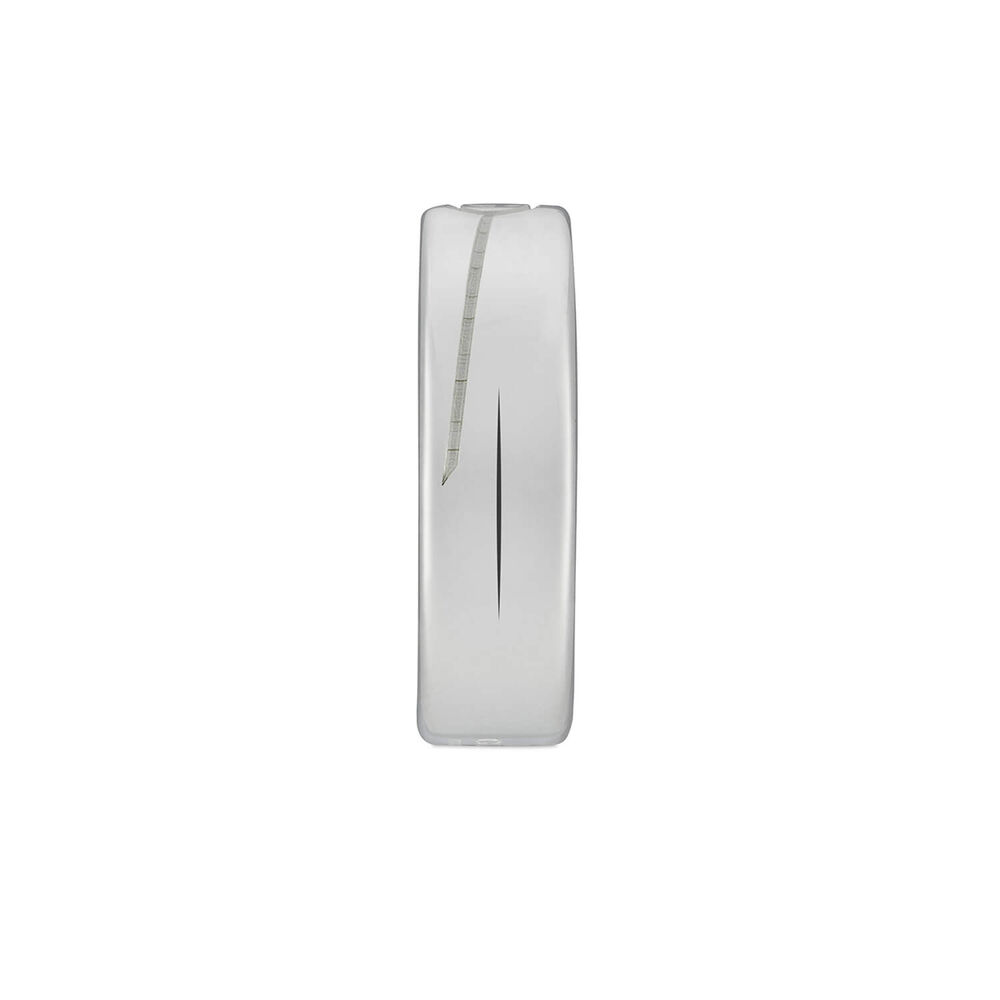 Gucci Interlocking Sterling Silver 6mm Band Ring (UK Size Q - R)