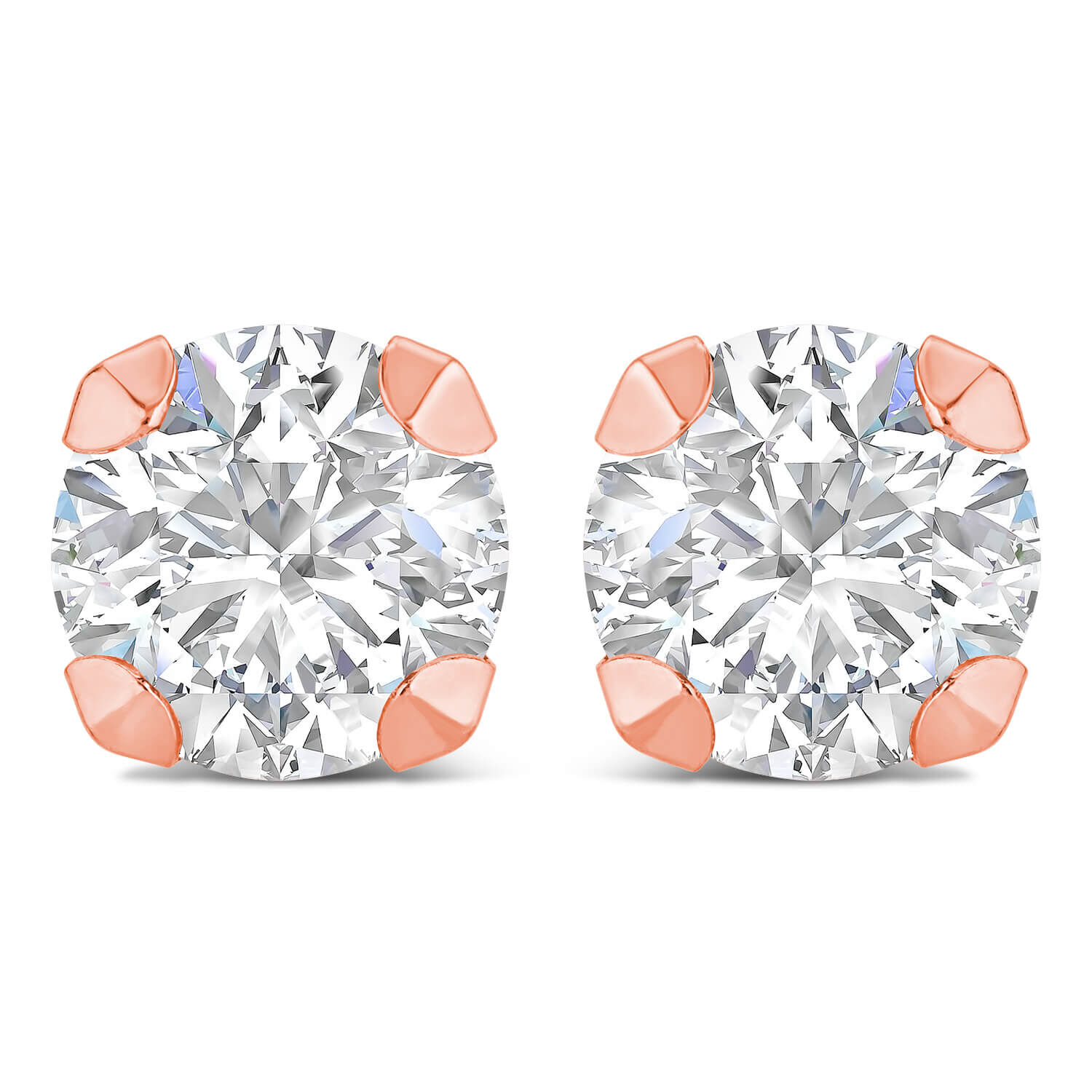 High quality cubic zirconia stud clearance earrings