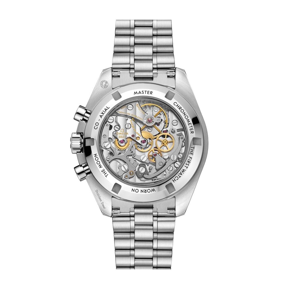 OMEGA Speedmaster Moonwatch Professional 42mm Black Dial Steel Bracelet Watch image number 3