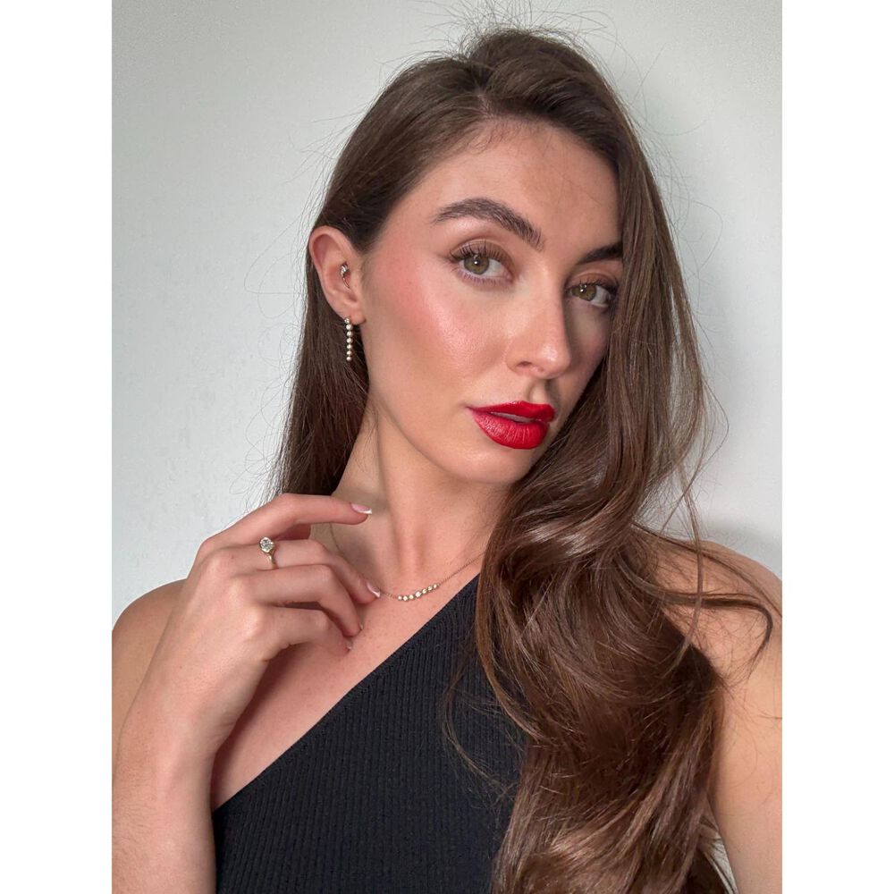 Born Granules 9ct Yellow Gold Lab Grown 0.20ct Round Diamond Necklet image number 5