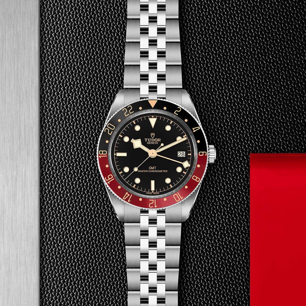 TUDOR Black Bay 58 GMT Black Dial Stainless Steel Bracelet Watch
