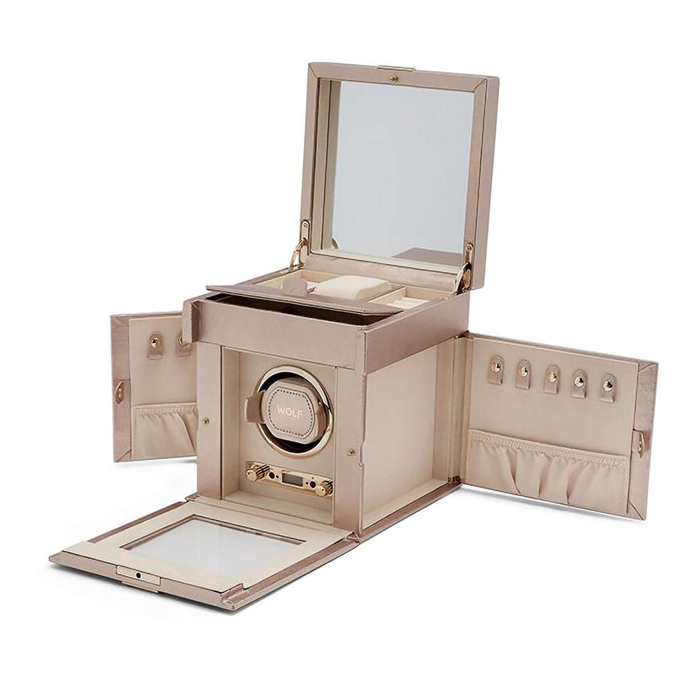 WOLF PALERMO Single Rose Gold Watch Winder