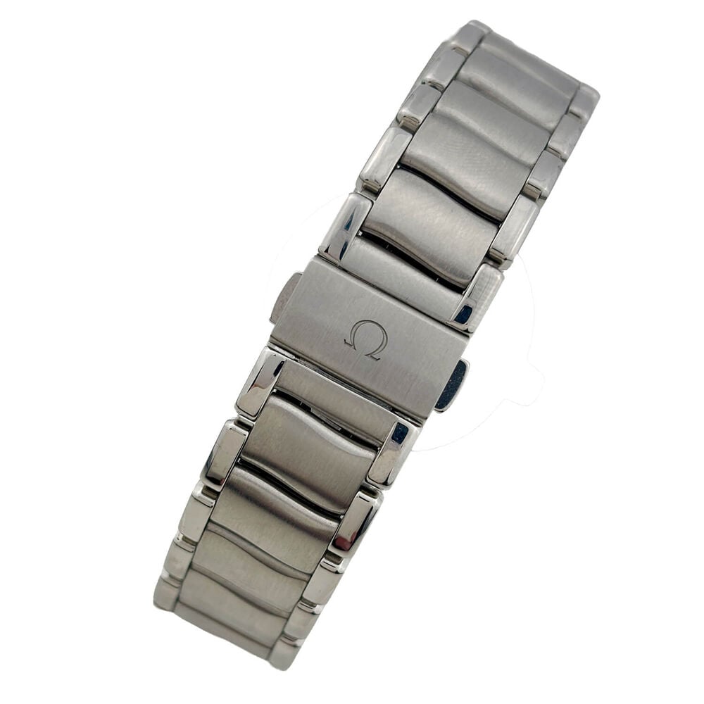 Pre-Owned OMEGA De Ville Ladymatic 34mm MOP Dial Steel Bracelet Watch image number 2