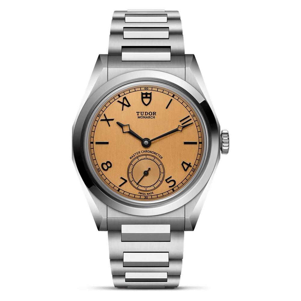 TUDOR Monarch 39mm Dark Champagne Dial Stainless Steel Bracelet Watch