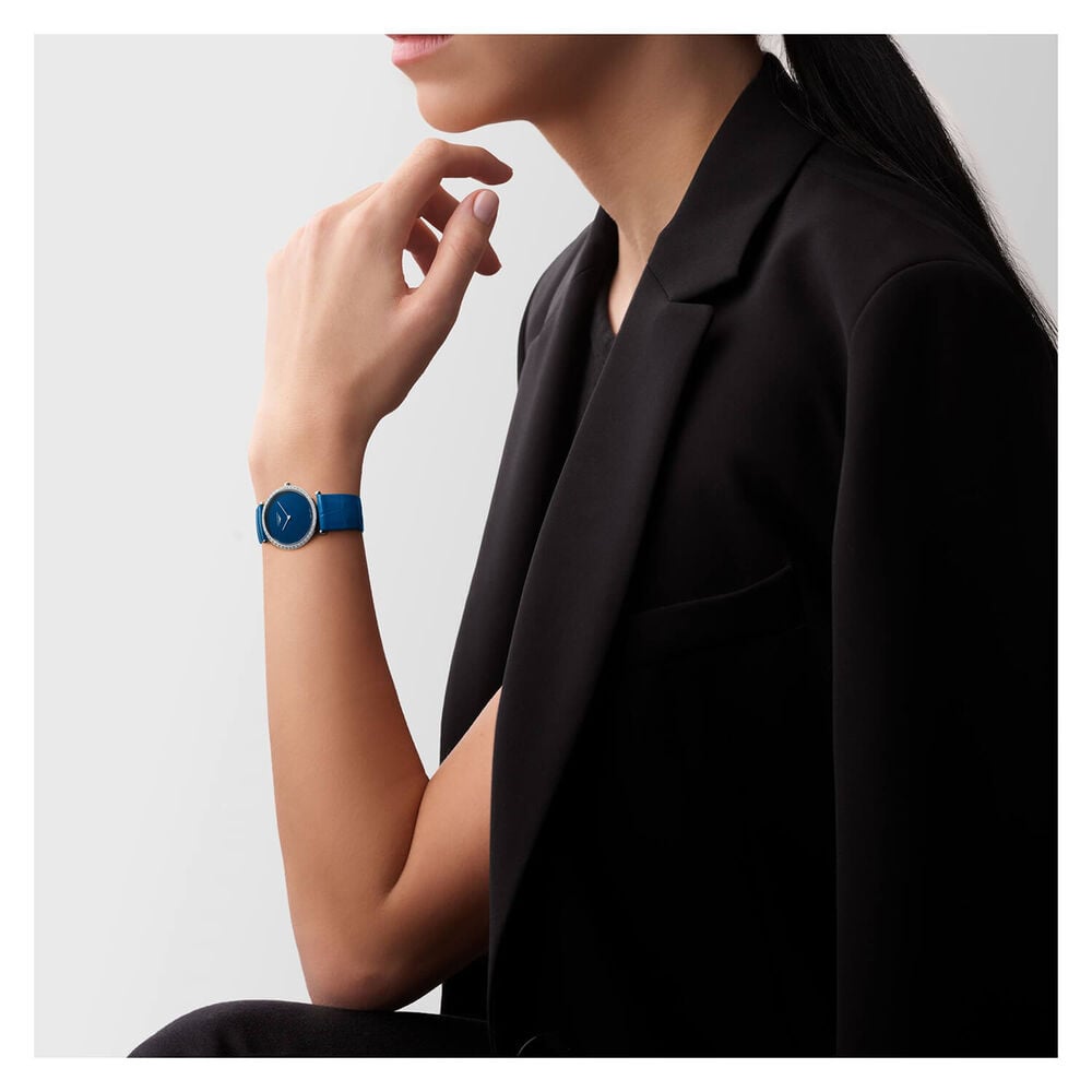 Longines Elegance Le Grande Classique 29mm Blue Dial & Strap Watch