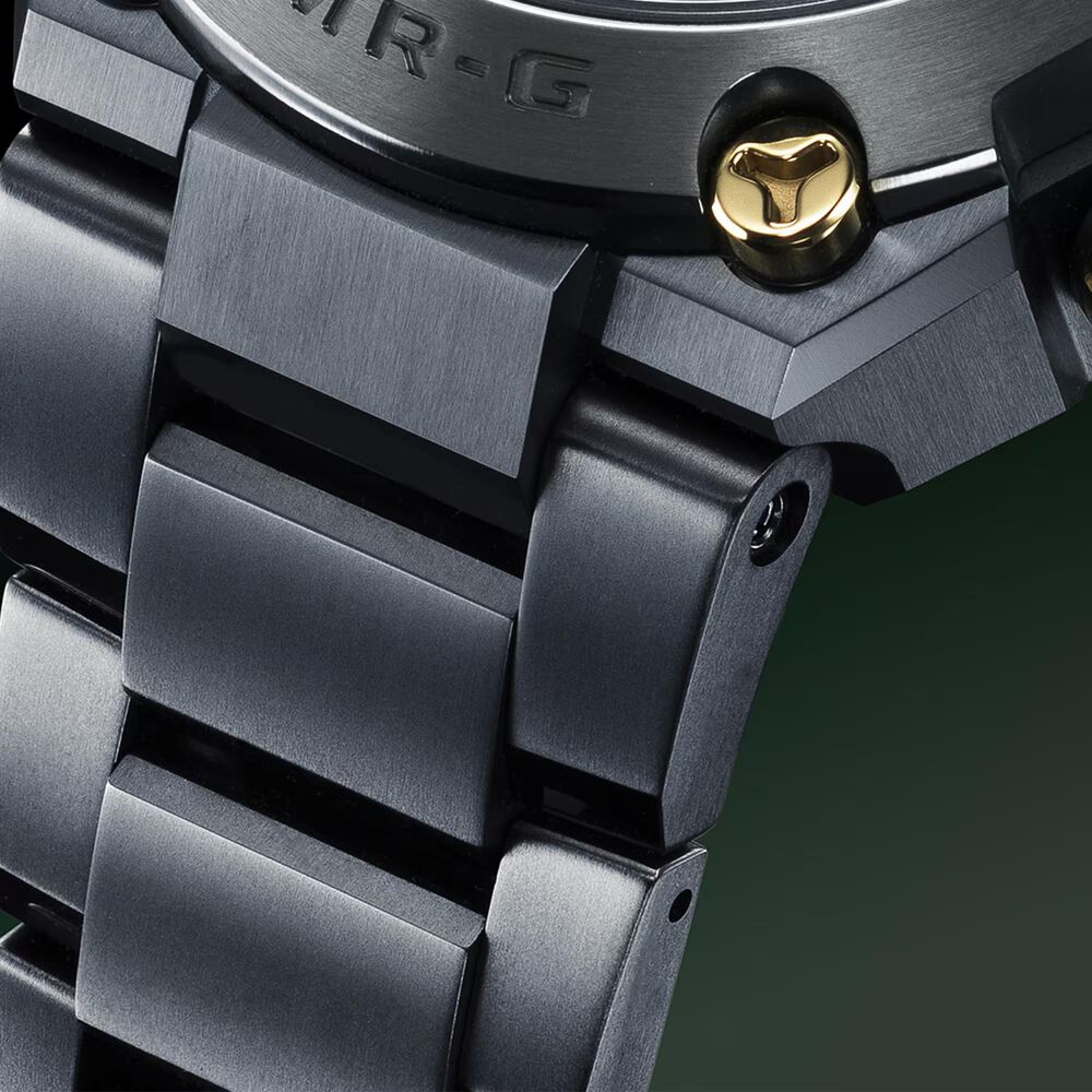 G-SHOCK MR-G 54.7mm Blue-Green Dial Titanium Bracelet Watch