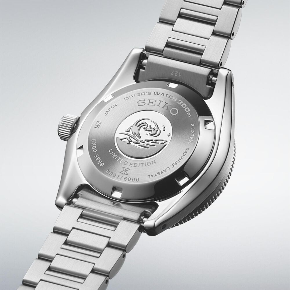 Seiko Prospex 1965 Heritage Diver’s 60th Anniversary Edition 40mm Silver Dial Bracelet Watch image number 5