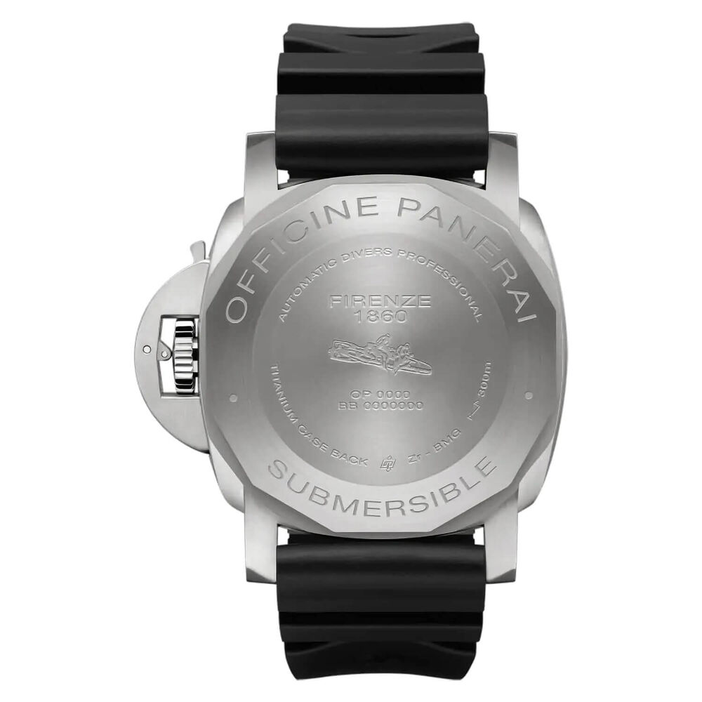 Panerai Submersible 47mm BMG-TECH™ Blue Dial Black Strap Watch