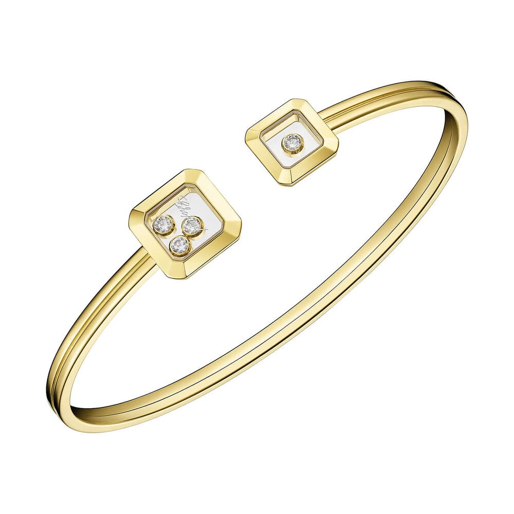 Chopard Happy Diamonds Icons 0.2ct Diamond 18ct Yellow Gold Bangle