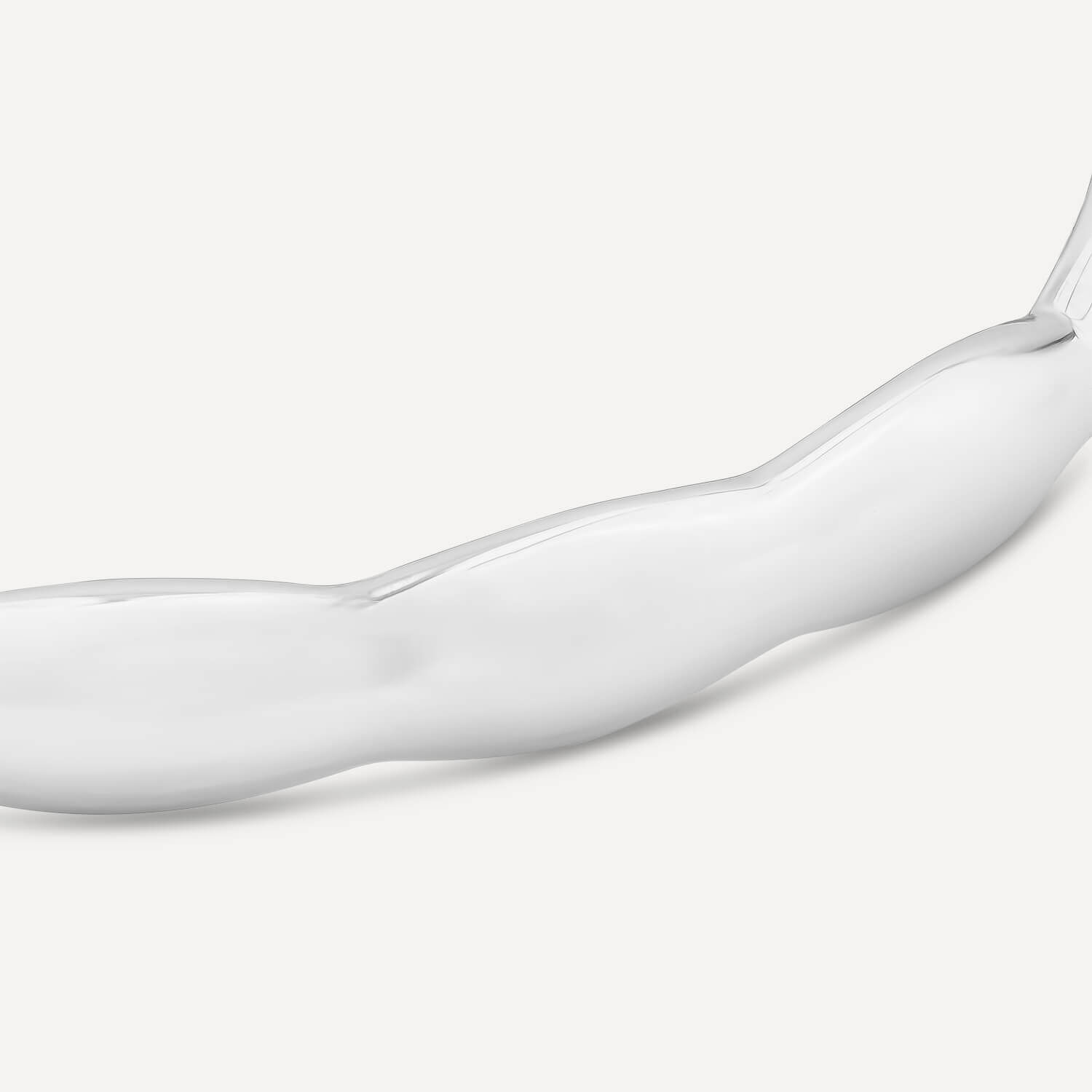 Sterling Silver Polished Wave Bangle